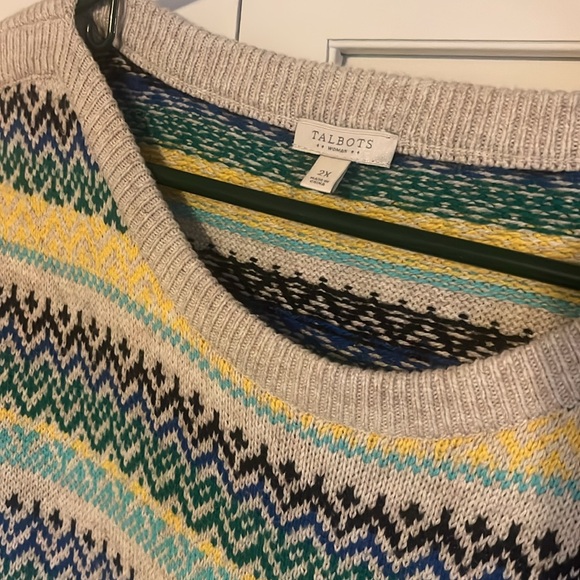 Talbots 2x sweater - Picture 2 of 3